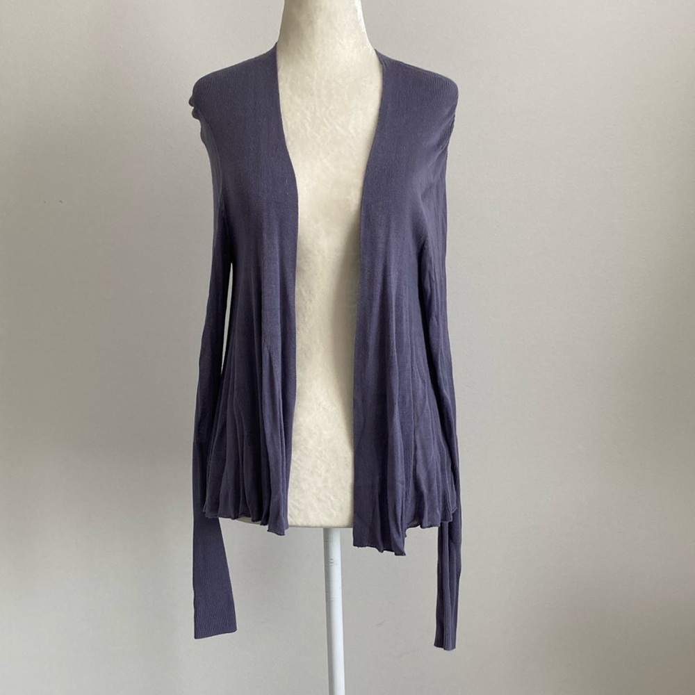 Simply Vera Vera Wang Long Sleeve Cardigan w/ Flare Back